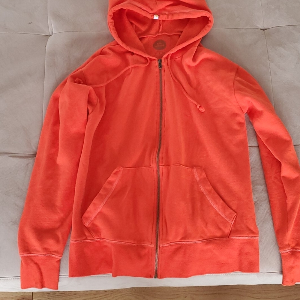 Life is good zip up sweater
